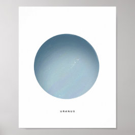 Impresión artística de Urano pintado