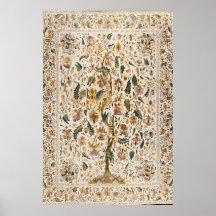 Impresión artística del árbol de la vida otomano F