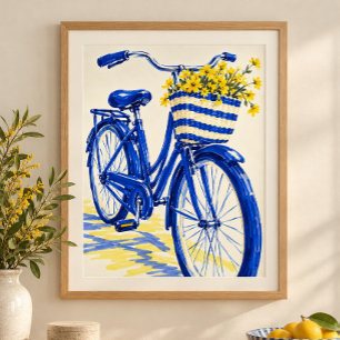 Impresión artística del domingo en bicicleta de co