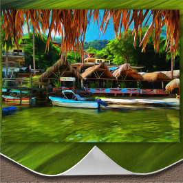 Impresión artística del río Mismaloya 0331