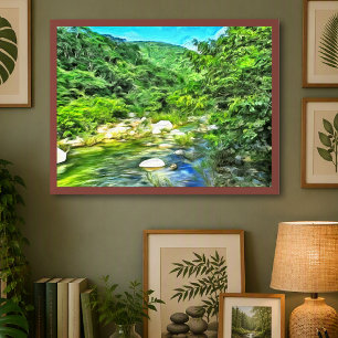 Impresión artística del río Vallarta South 0366