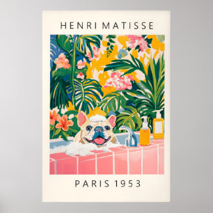 Impresión artística divertida de Matisse de Bulldo