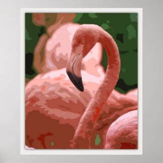 Impresión artística Flamingo Pose 20x24 -otros tam