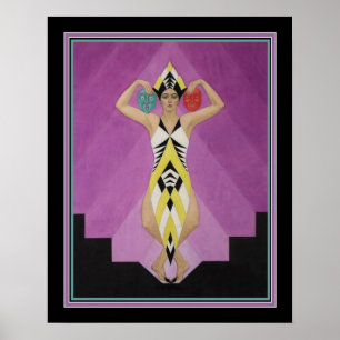 Impresión artística "La danza" por Carl Link