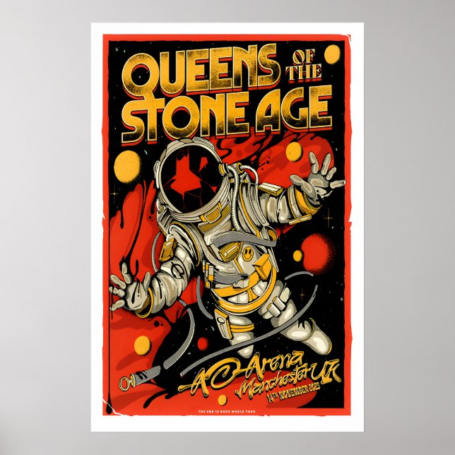 Impresión artística mate de póster de concierto de (Frente)