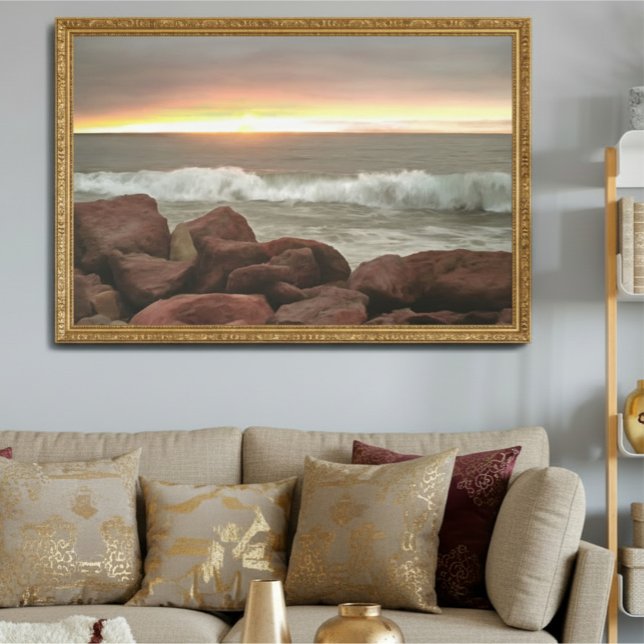 Impresión artística 'Olas y rocas 0893' (Subido por el creador)