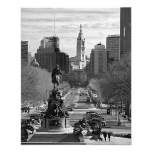 IMPRESIÓN B&B de la FOTO de Philadelphia