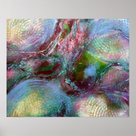 Impresión Bella Artes de pintura abstracta origina