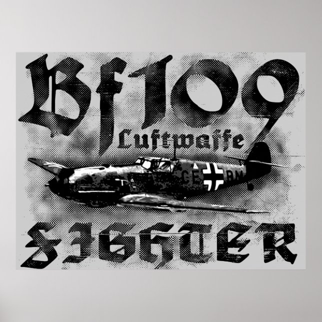 Impresión Bf 109 (Frente)