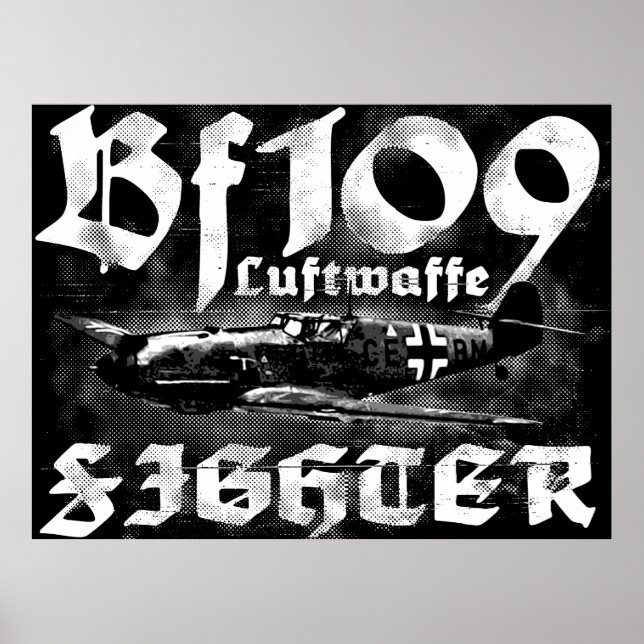 Impresión Bf 109 (Frente)