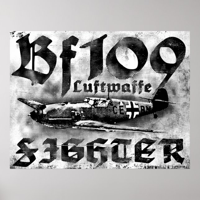 Impresión Bf 109 (Frente)