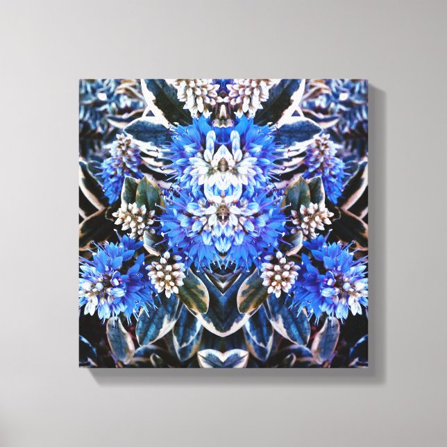 Impresión bonita y azul (Anverso)