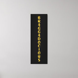 IMPRESIÓN BRAGGADOCIOSA DE CANVAS