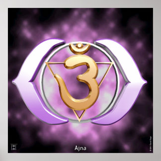 Impresión Chakra de Tercer Ojo