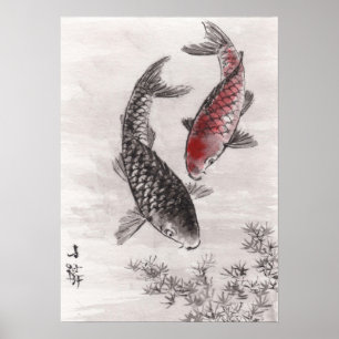 Impresión china del arte de la acuarela de LinLi -
