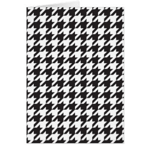 impresión clásica del estilo del houndstooth