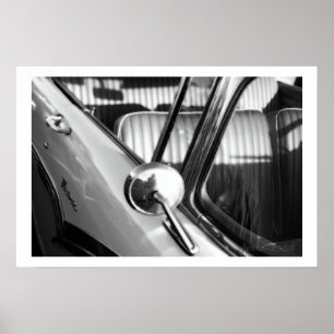 Impresión clásica del poster del coche 67