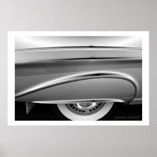 Impresión clásica del poster del coche 99