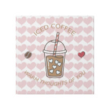 Café Helado Pensamientos Cálidos De Ti