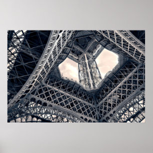 Impresión con marco de acero de Eiffel