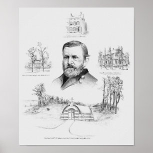 Impresión conmemorativa de Subvenciones de Estados