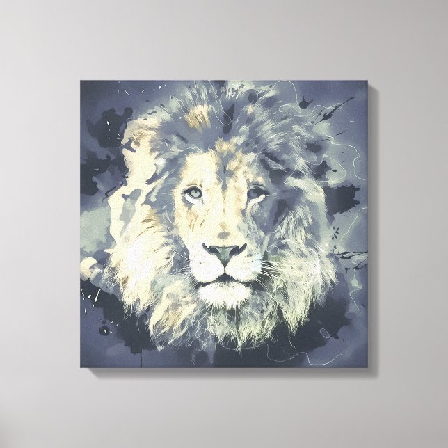 IMPRESIÓN COSMIC LION KING CANVAS (Anverso)