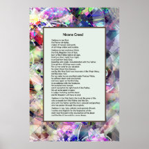 Impresión cristiana de Nicene Creed