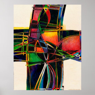 Impresión cruciforme de 16"