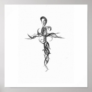 Impresión cruzada intrincada