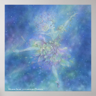 Impresión cuadrada de Aurora