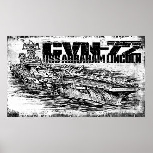 Impresión CVN-72 Abraham Lincoln