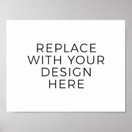 Impresión de 8,5 x 11" (horizontal)