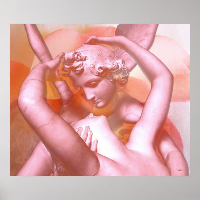 Impresión de abrazar ángeles (Frente)