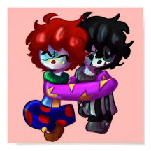 Impresión de abrazos de ángel y Aiden