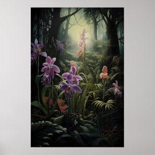 Impresión de Academia Oscura Orquídea, Bosque Salv