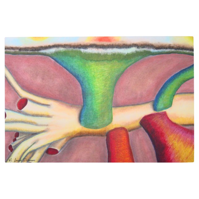 Impresión de aceite y bolas de "Monismo" (Anverso)