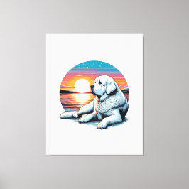 Impresión de acuarela de Akbash