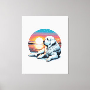 Impresión de acuarela de Akbash