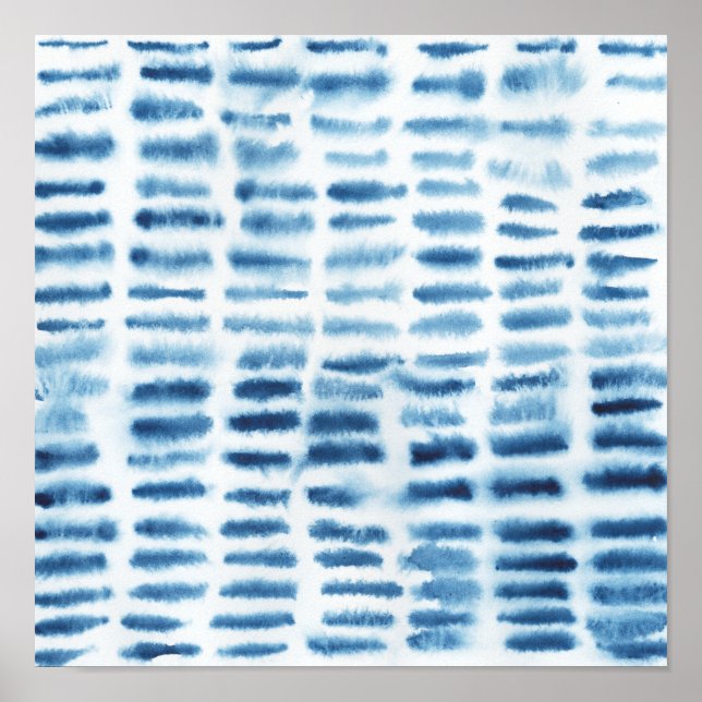 Impresión de acuarela de Indigio (Frente)