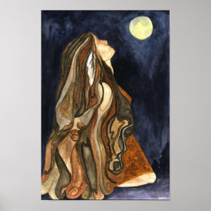 Impresión de acuarela de transformación