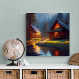 Impresión de acuarela digital personalizada por pe