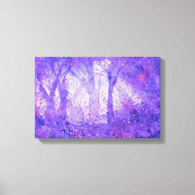 Impresión de acuarela eufórica silvestre (Anverso)