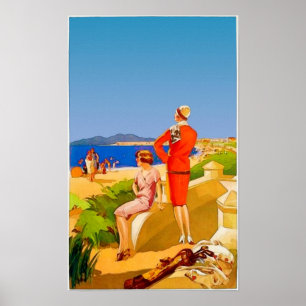 Impresión de acuarela Troon Golf