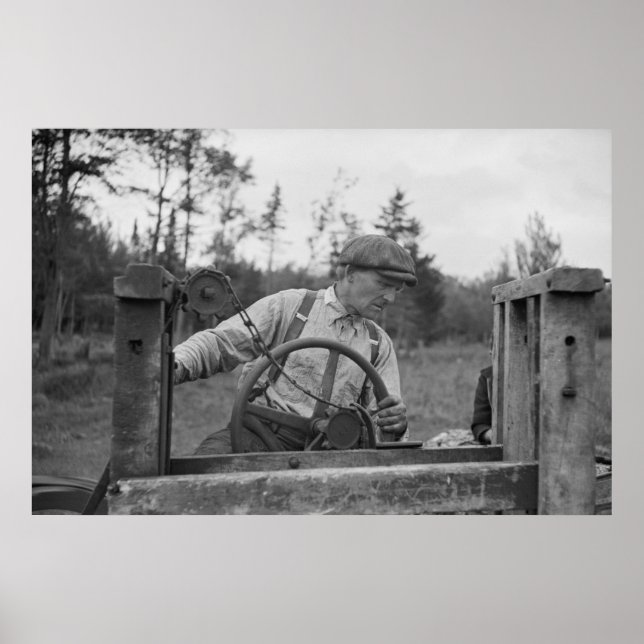 Impresión de Administración de Seguridad de Granja (Frente)