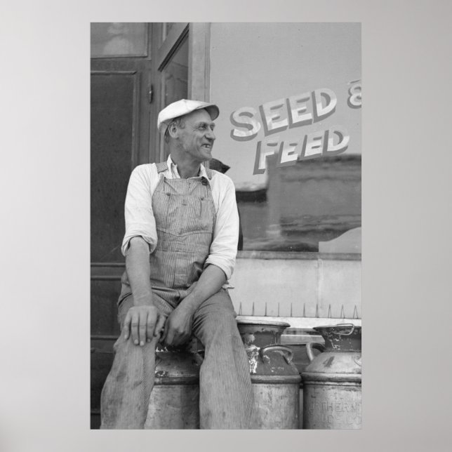 Impresión de Administración de Seguridad de Granja (Frente)