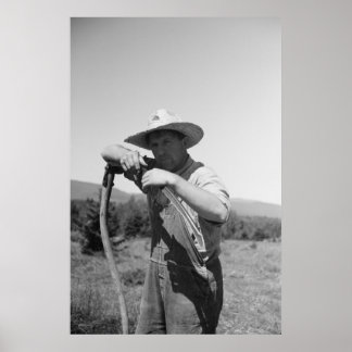 Impresión de Administración de Seguridad de Granja