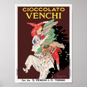 Impresión de afiches de época: Cioccolato - Chocol