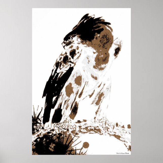 Impresión de águila (Frente)