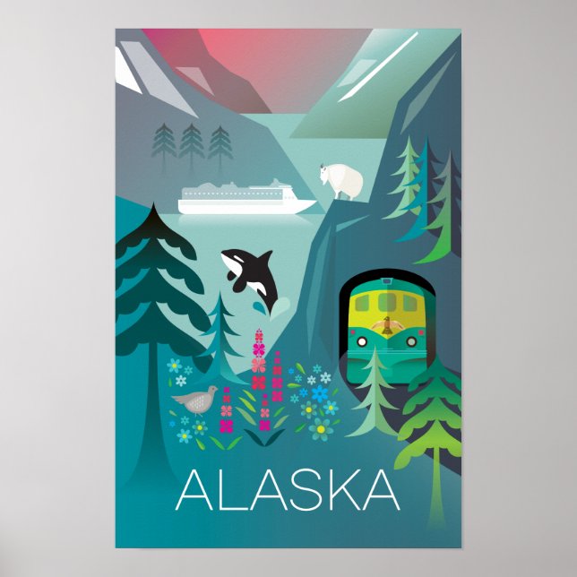 Impresión de Alaska (Frente)