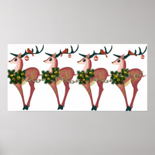 Impresión De Alegre De Deer